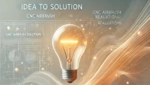 From concept to working CNC airbrush solution