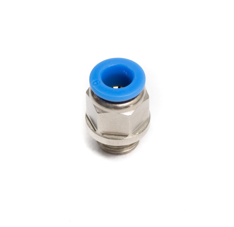 Push-In Fitting – 1/8" Male to 6 mm Hose