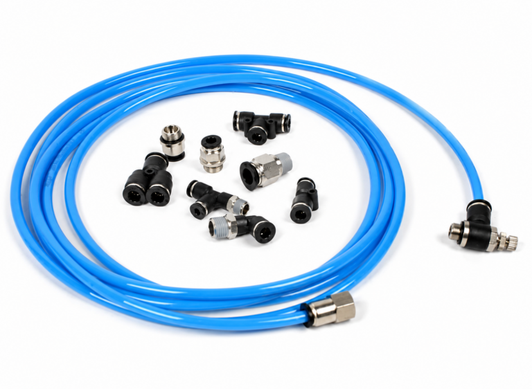 CzRobotics hose and fitting set for CNC airbrush pneumatic and liquid connections